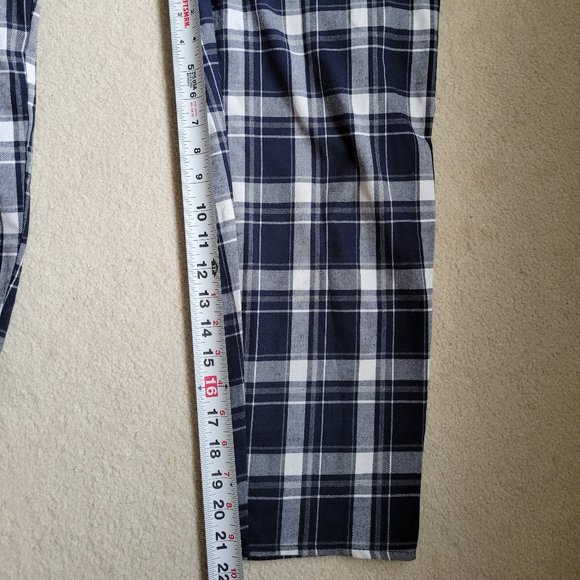 Tapered Spaghetti Strap Flannel Overalls High Rise Suspender Pinafore Pants - Picture 8 of 8